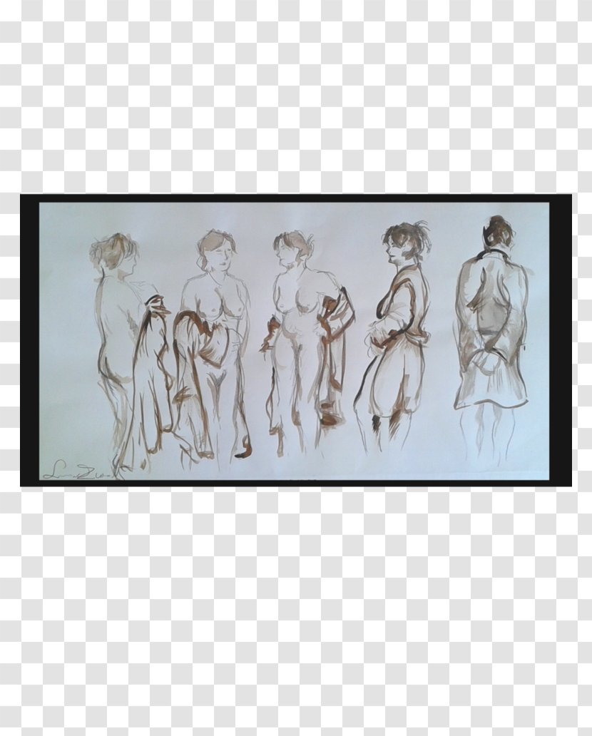 Figure Drawing Homo Sapiens Shoulder Picture Frames - Costume Design - In Motion Transparent PNG