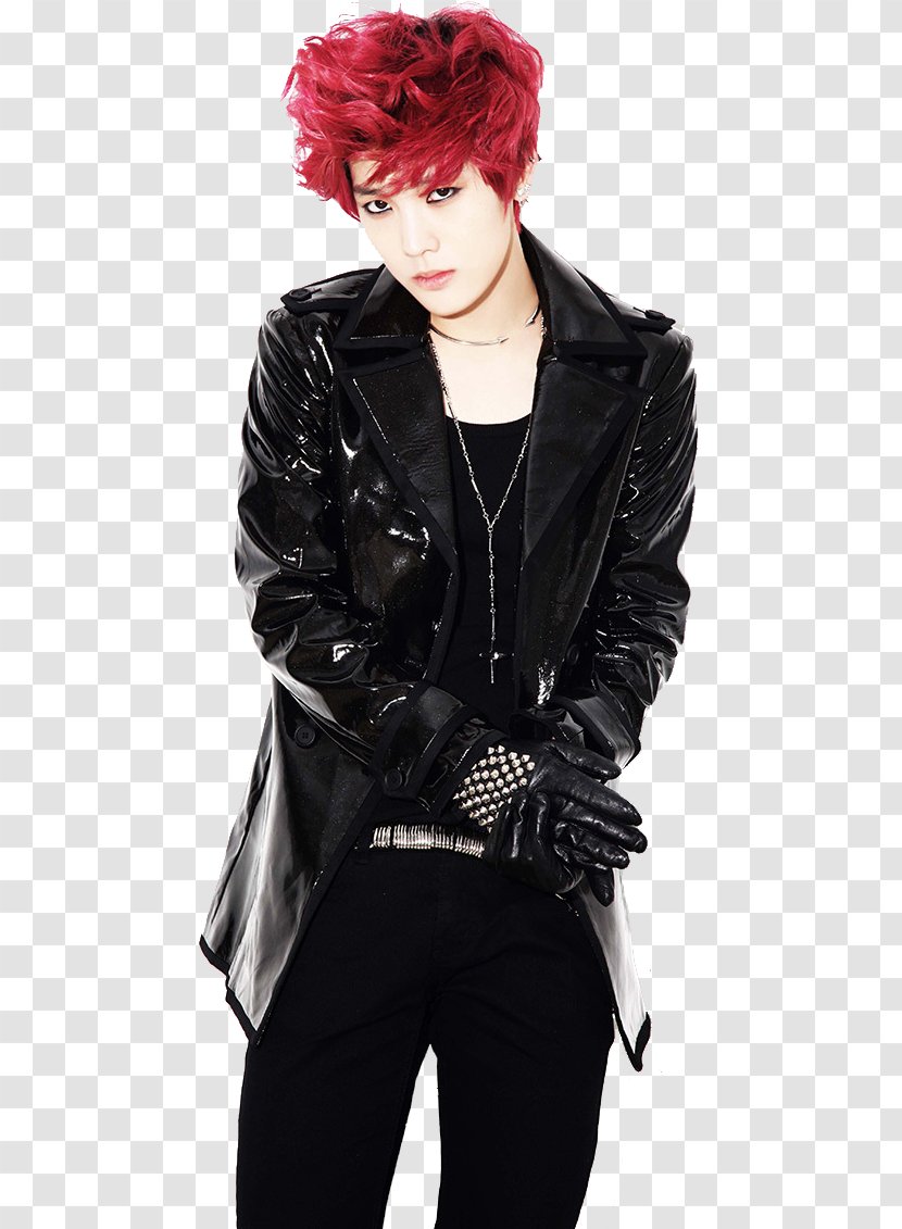 B.A.P Red Hair One Shot Korean Idol ROSE - Cartoon - Rose Transparent PNG
