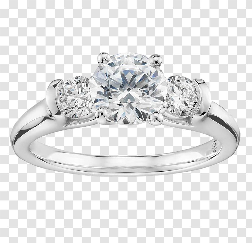 Engagement Ring Diamond Eternity Blue Nile - Will You Merry Me Transparent PNG