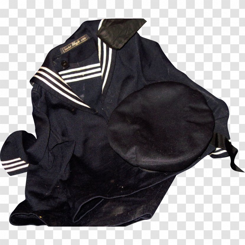 Jacket Leather Sleeve Product Bag - Black Transparent PNG