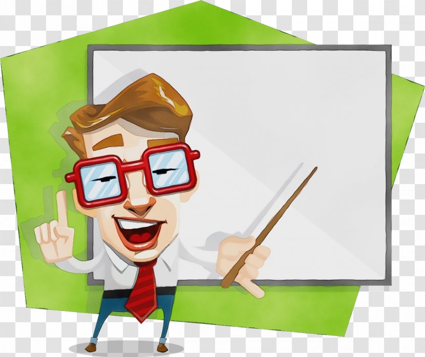 Watercolor Cartoon - Computer - Adobe Geek Transparent PNG