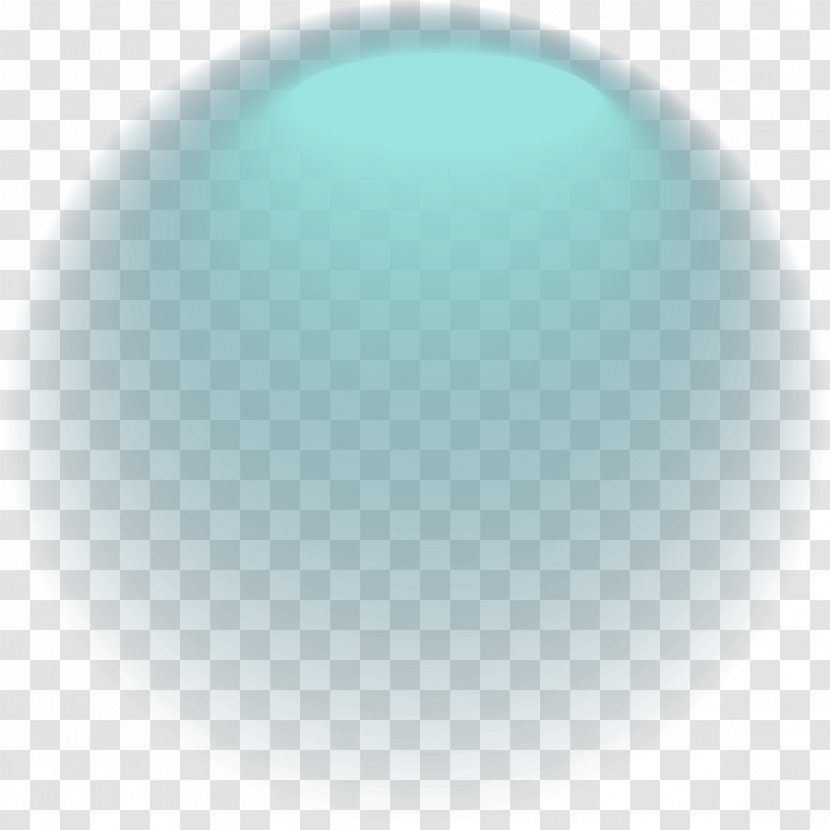 Blue Circle Sky Angle Daytime - Computer - Mint Green Round Light Effect Transparent PNG