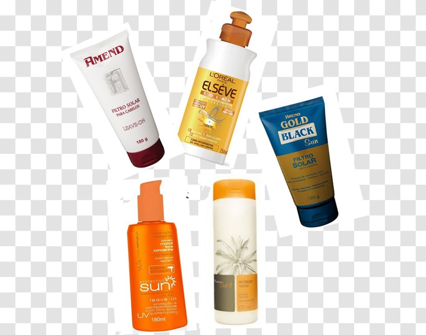 Sunscreen Shampoo Hair Conditioner Beach Transparent PNG