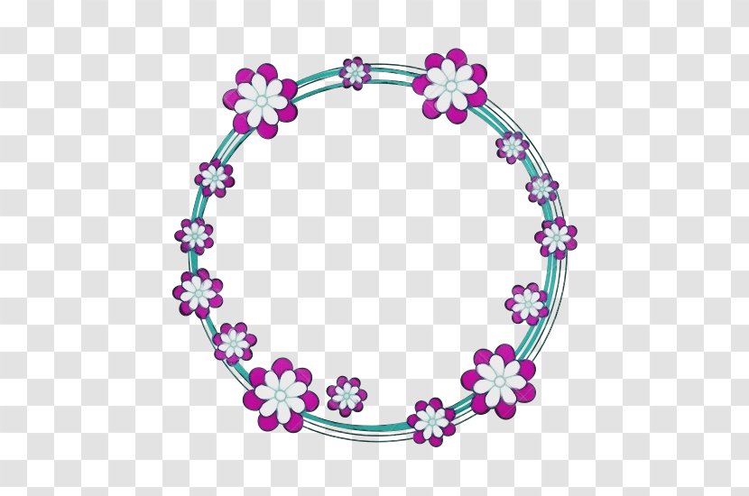 Body Jewelry Pink Violet Purple Fashion Accessory - Paint - Bracelet Magenta Transparent PNG