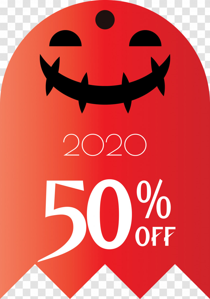 Halloween Discount Halloween Sales 50% Off Transparent PNG