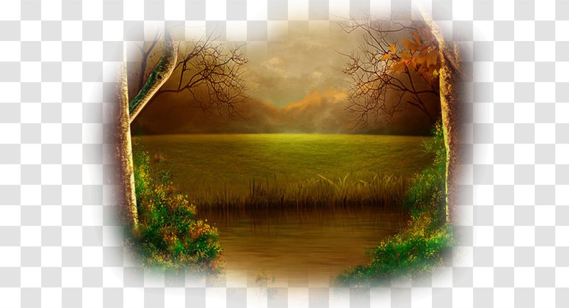 Landscape Painting Clip Art - Leaf Transparent PNG