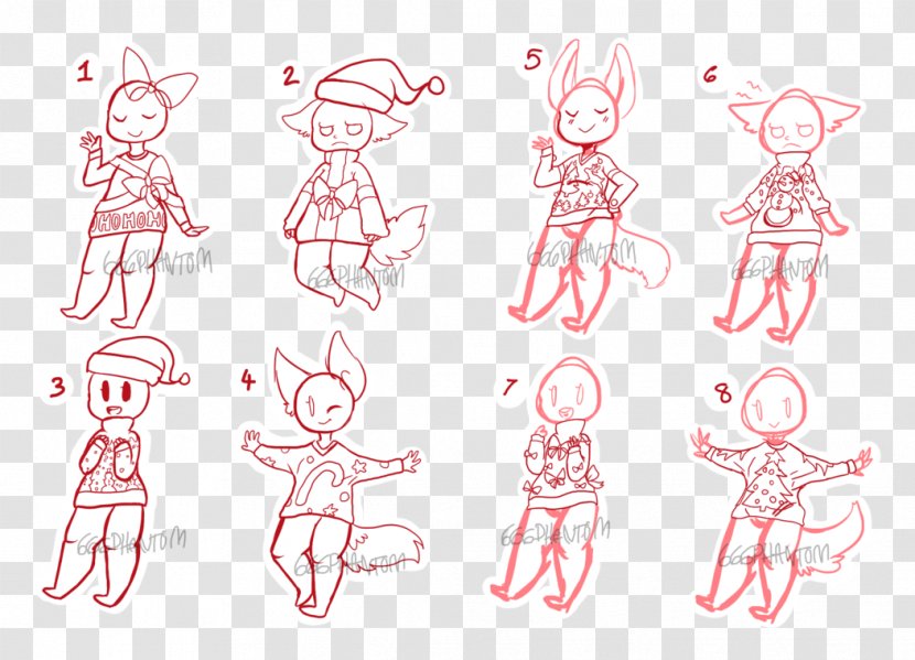 Art Drawing Model Sheet Sketch - Heart - Couple Cute Transparent PNG