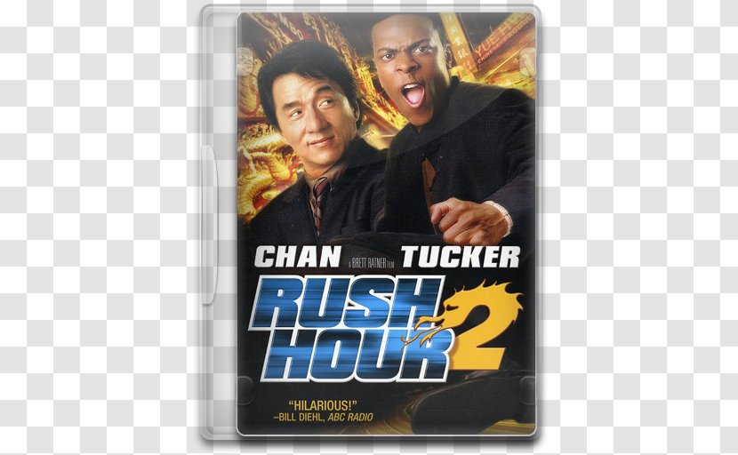 Jackie Chan Brett Ratner Rush Hour 2 Film - T Shirt Transparent PNG