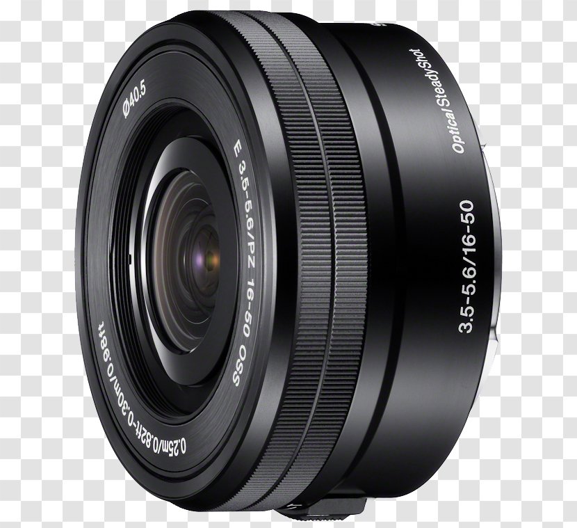 Sony α6000 E PZ 16-50mm F/3.5-5.6 OSS E-mount Camera Lens - Photography Transparent PNG