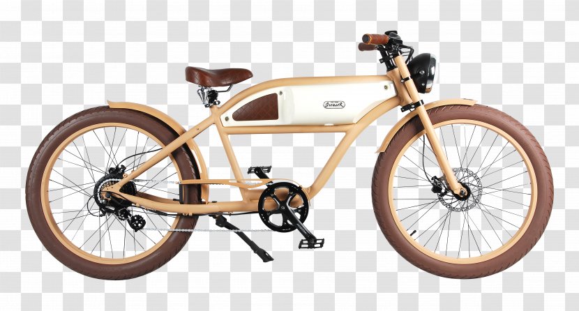 Electric Vehicle Bicycle Motorcycle Wheel - Retro Style Transparent PNG