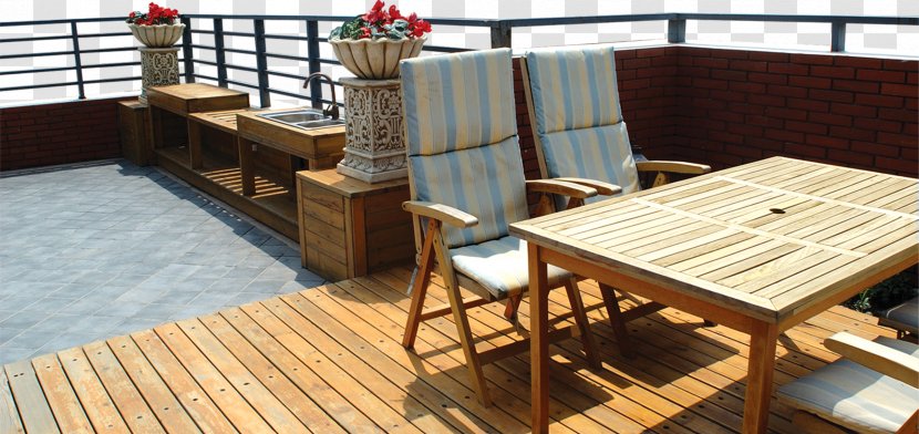 Balcony Deck Building - Outdoor Furniture - Property Leisure Lounge Material Transparent PNG