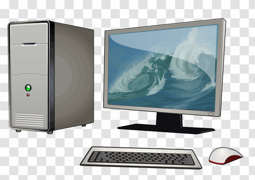 Output Device Desktop Computers Table Personal Computer Hardware - Screen Transparent PNG