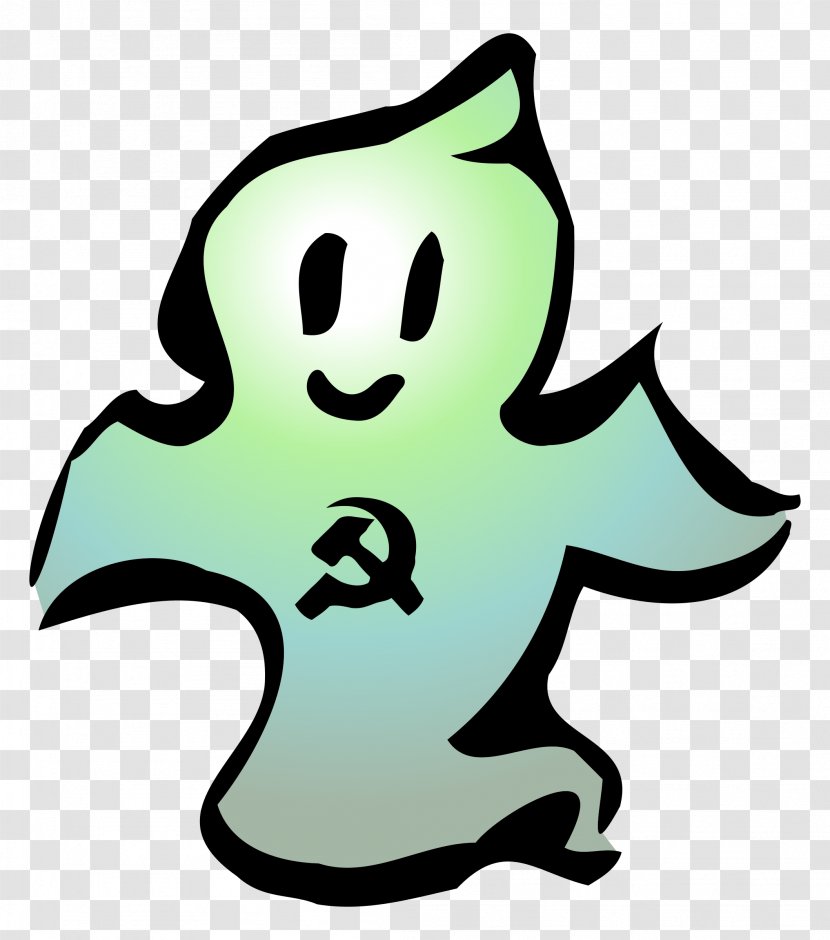 Clip Art Ghost Openclipart Image - Artwork Transparent PNG