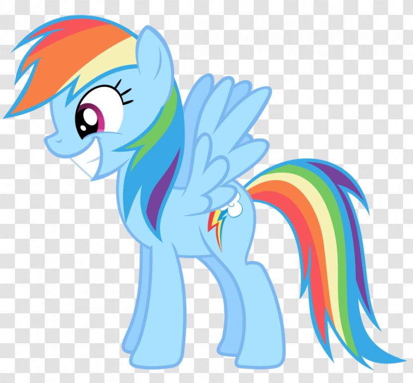 Rainbow Dash Pony Twilight Sparkle Pinkie Pie Rarity - Fictional Character - Shot Vector Transparent PNG