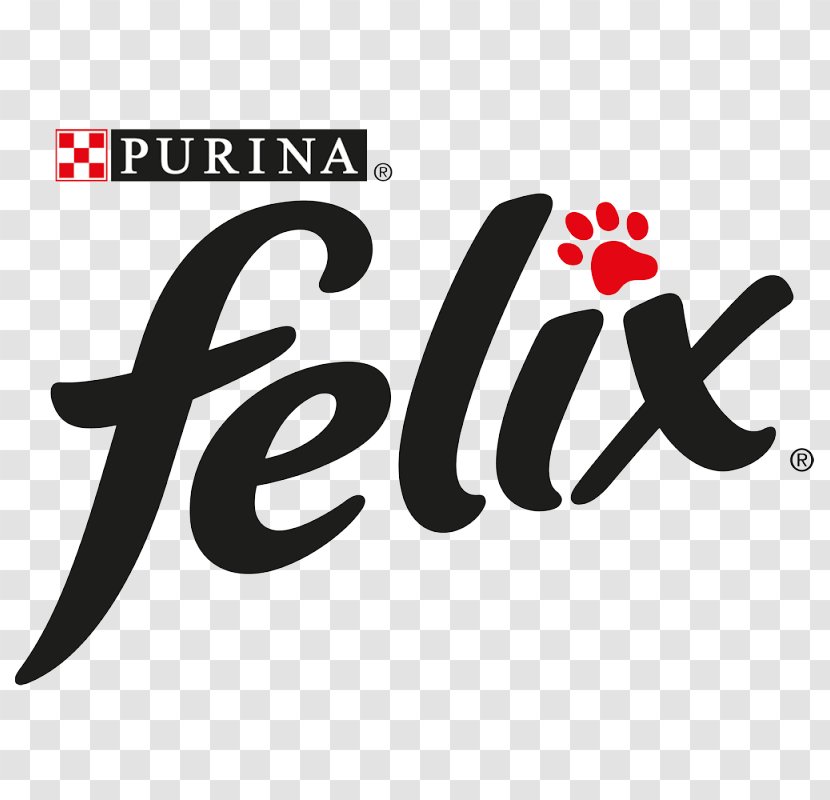 Cat Food Logo Felix The Brand - Text Transparent PNG