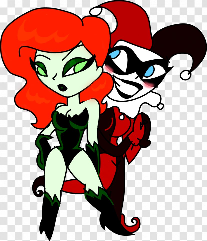 Harley Quinn Poison Ivy Joker Catwoman Batgirl - Frame Transparent PNG