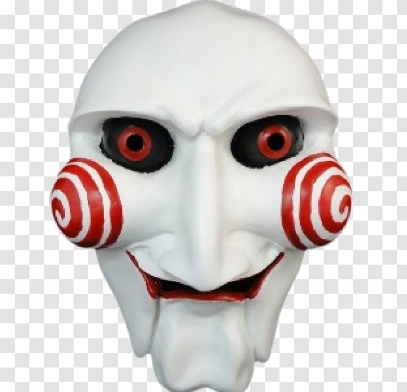 Mask YouTube Jigsaw Billy The Puppet - Costume Transparent PNG