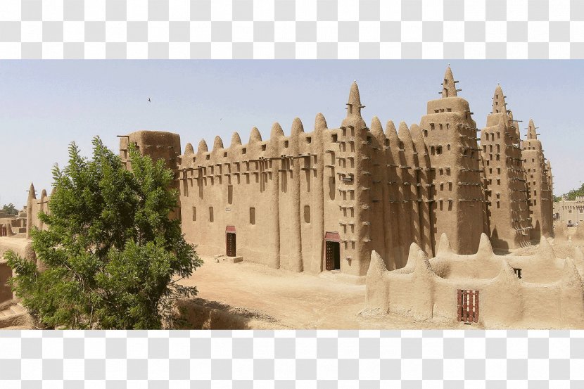 Great Mosque Of Djenné Djinguereber Mali Empire Architecture - Africa Transparent PNG