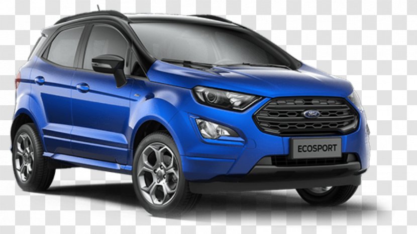 Ford EcoSport ST-Line 1.0 EcoBoost 125PS Car 2018 Sport Utility Vehicle - Bumper Transparent PNG