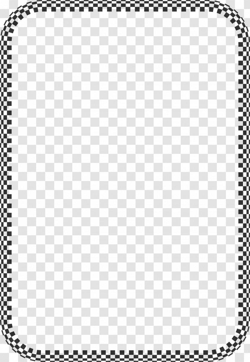 Borders And Frames Decorative Clip Art - Blog - Rectangle Border Transparent PNG