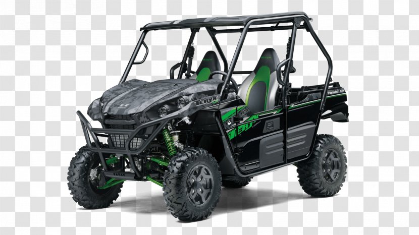 Kawasaki Heavy Industries Motorcycle & Engine All-terrain Vehicle Side By - Teryx Gas Pedal Transparent PNG