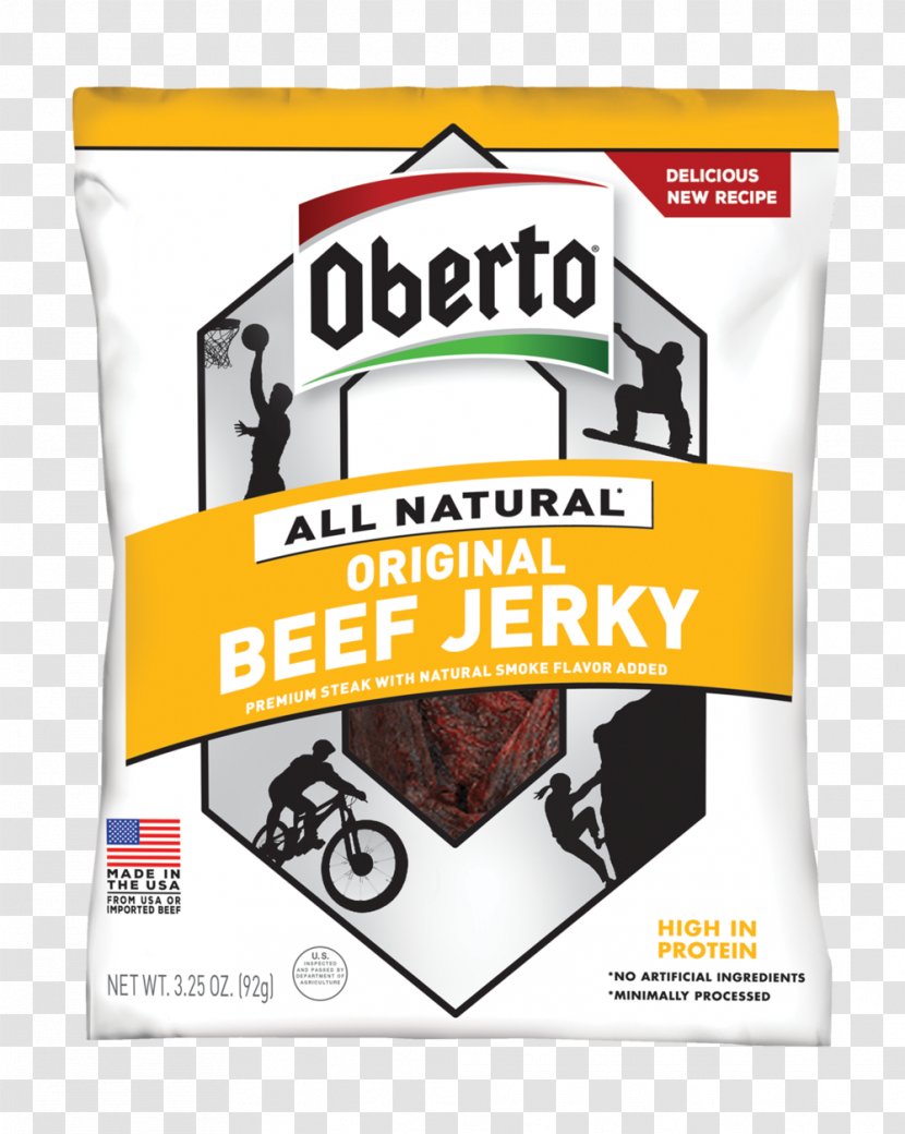 Jerky Bacon Oberto Sausage Company Beef Smoking - Safeway Inc Transparent PNG