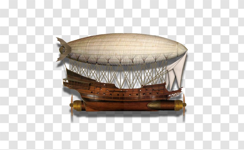 Airship Victorian Era Steampunk Blimp Transparent PNG