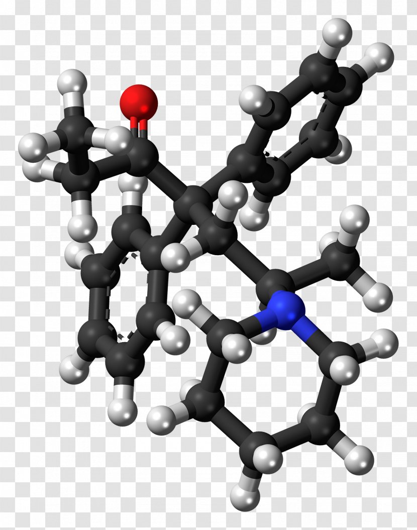 Methadone Chemical Compound Dipipanone Molecule Chemistry - X Transparent PNG
