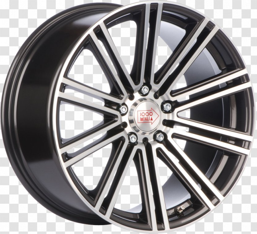 Car Mille Miglia Rim Tire Wheel - Auto Part Transparent PNG