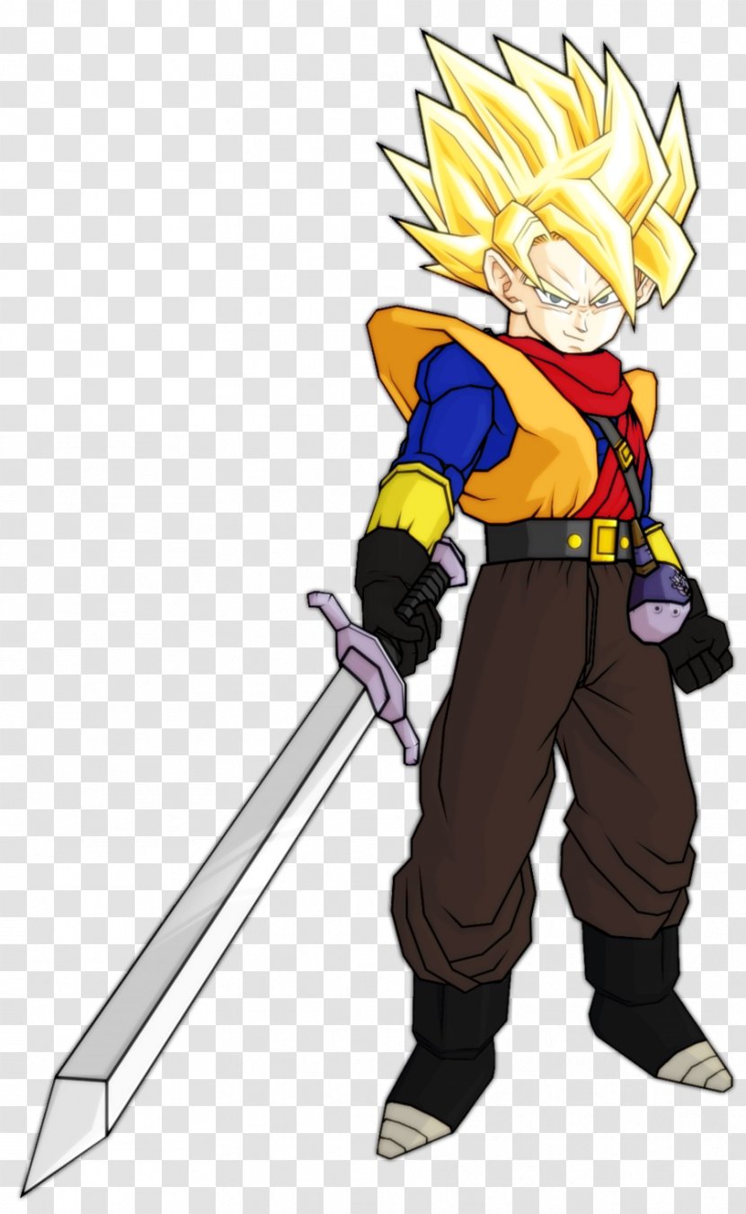 Goku Dragon Ball Heroes Goten Super Saiyan - Silhouette Transparent PNG