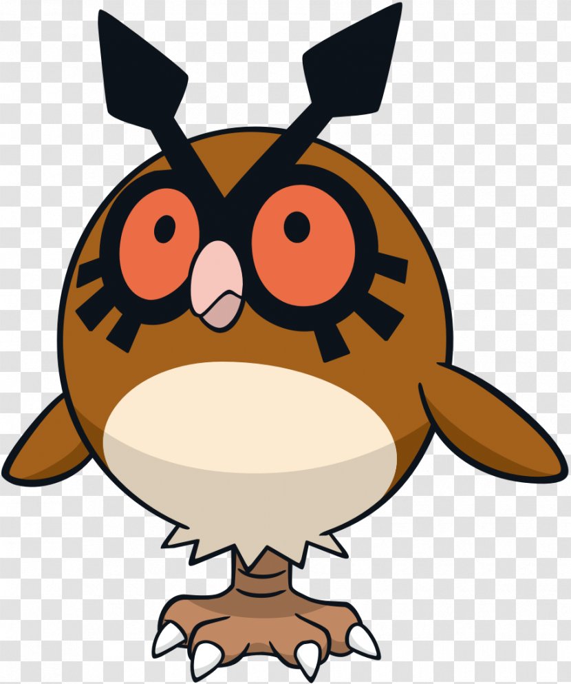 Pokémon Gold And Silver HeartGold SoulSilver Hoothoot Noctowl - Wingull - Hoot Transparent PNG