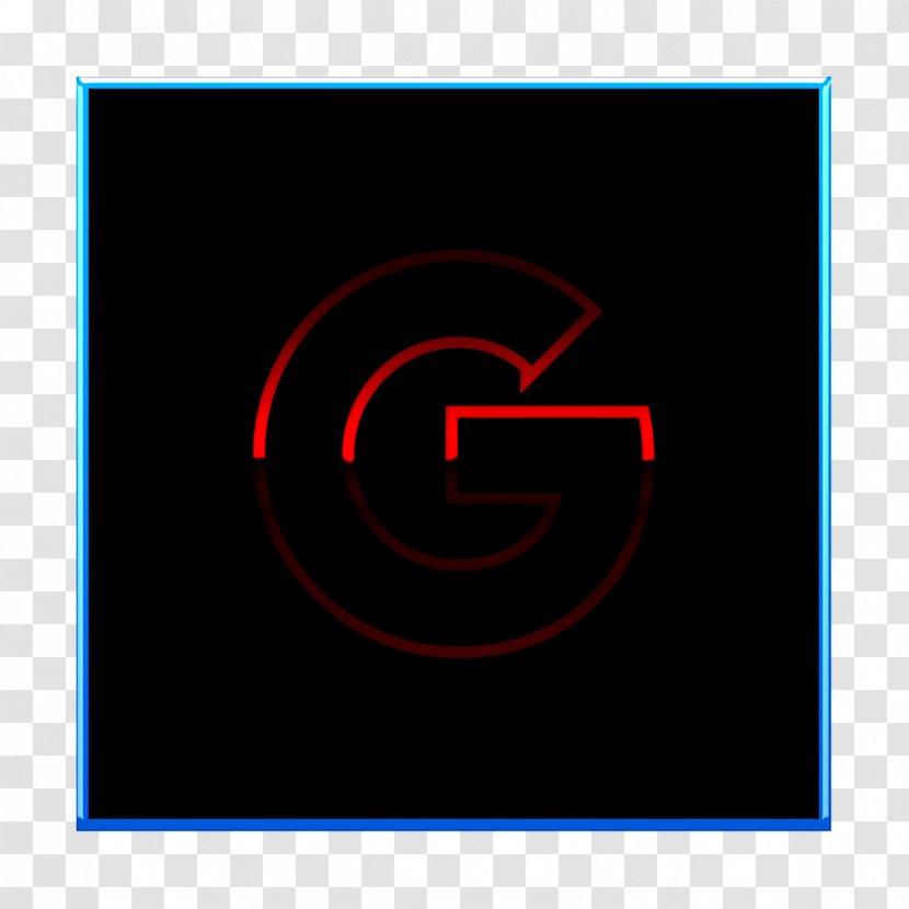Google Logo Background - Electric Blue Rectangle Transparent PNG