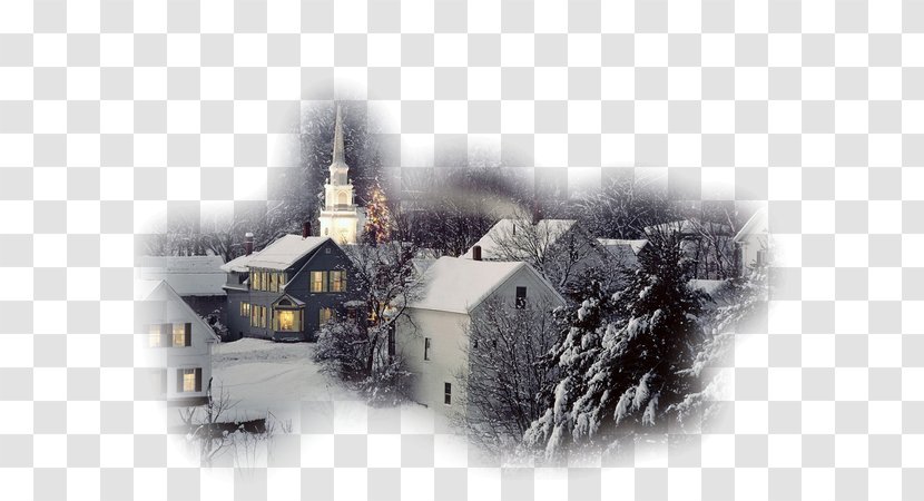 New England Christmas Day Village Santa Claus - And Holiday Season Transparent PNG