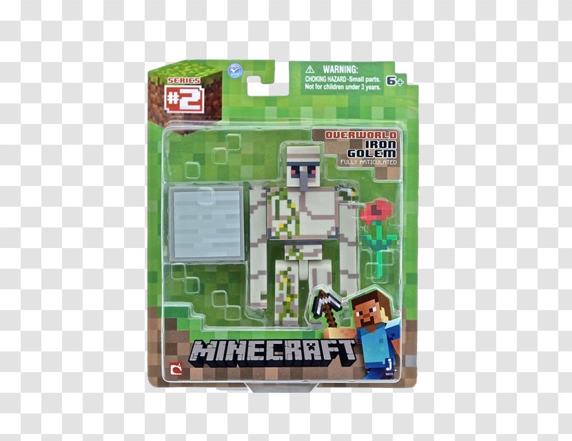 Lego Minecraft Action & Toy Figures Video Game - Golem - Iron Box Transparent PNG