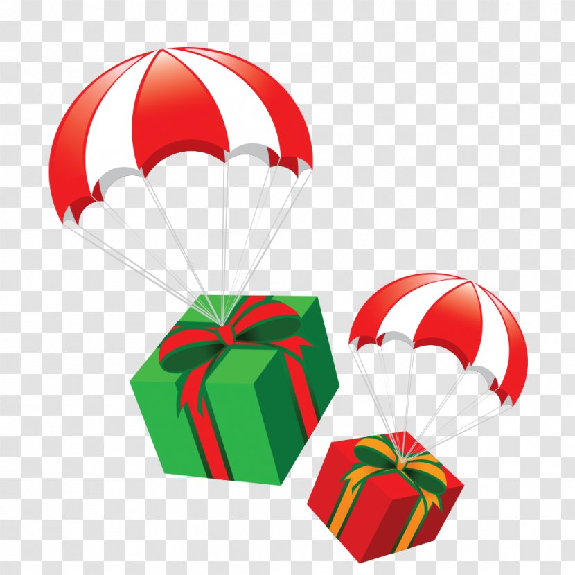 Christmas Gift Designer - Ornament - Parachute Transparent PNG