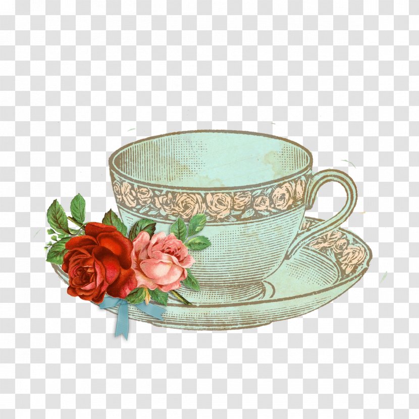 Tea Wedding Invitation Vintage Clothing Etsy Flower - Mug Transparent PNG