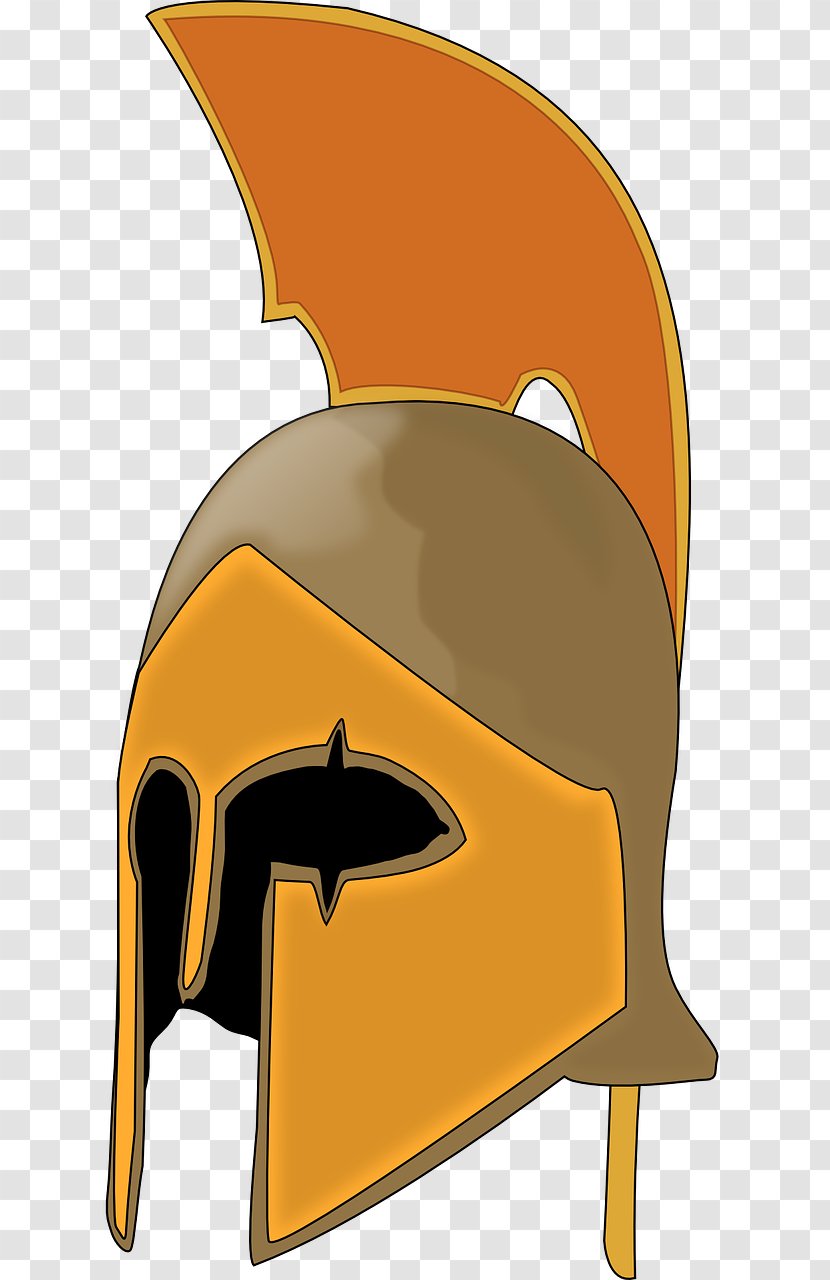 Clip Art Spartan Army Helmet - Royaltyfree Transparent PNG