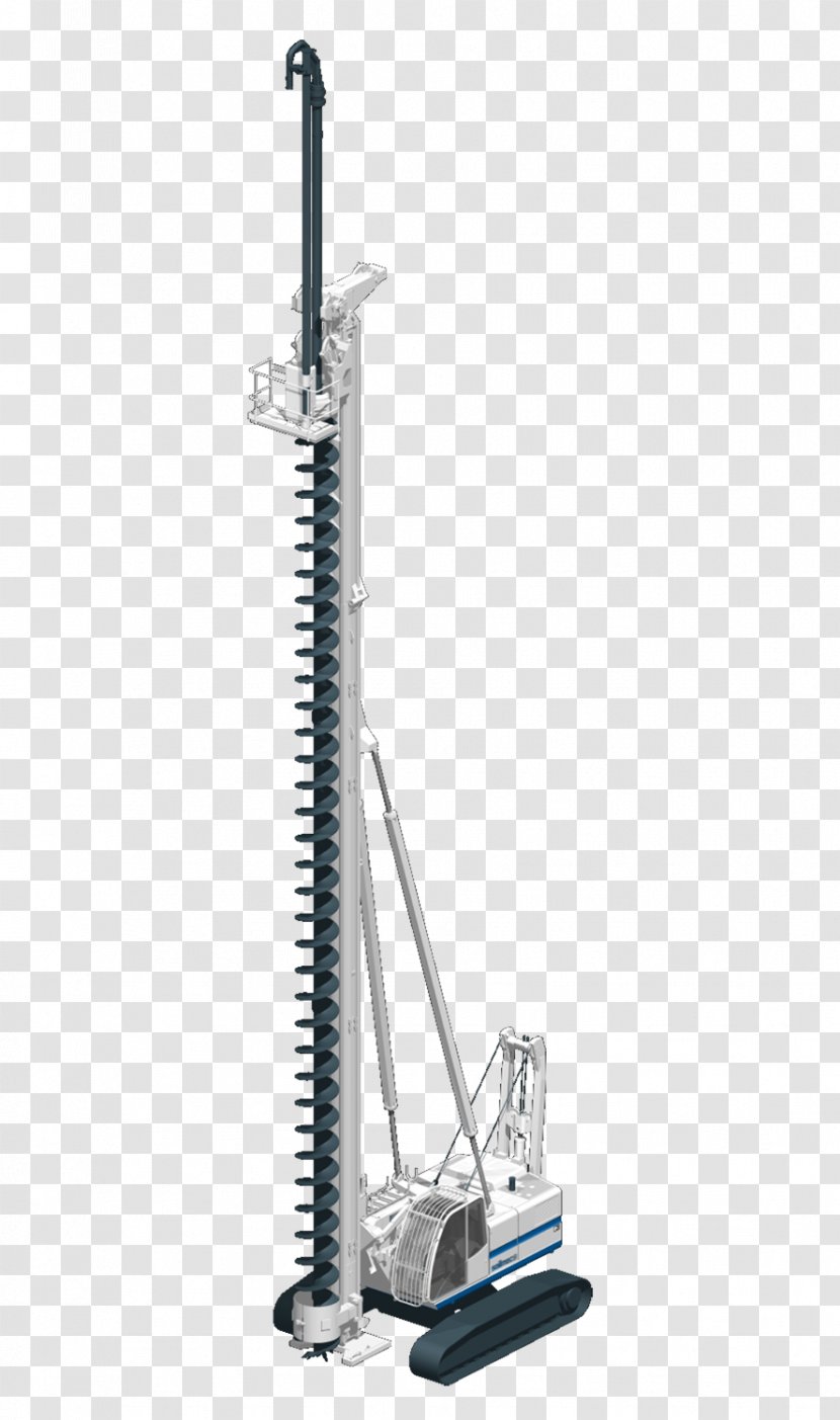 Architectural Engineering Soilmec Drilling Rig Heavy Machinery Augers - Platform Transparent PNG