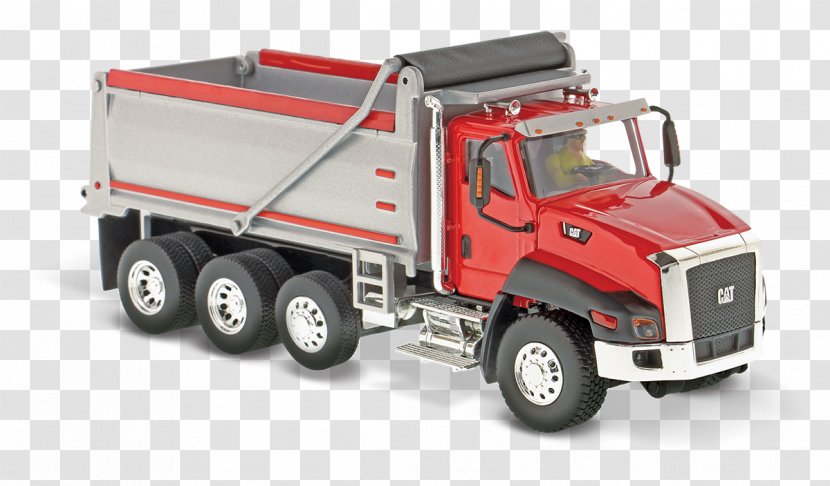 Caterpillar Inc. Cat CT660 Dump Truck Die-cast Toy - Machine Transparent PNG