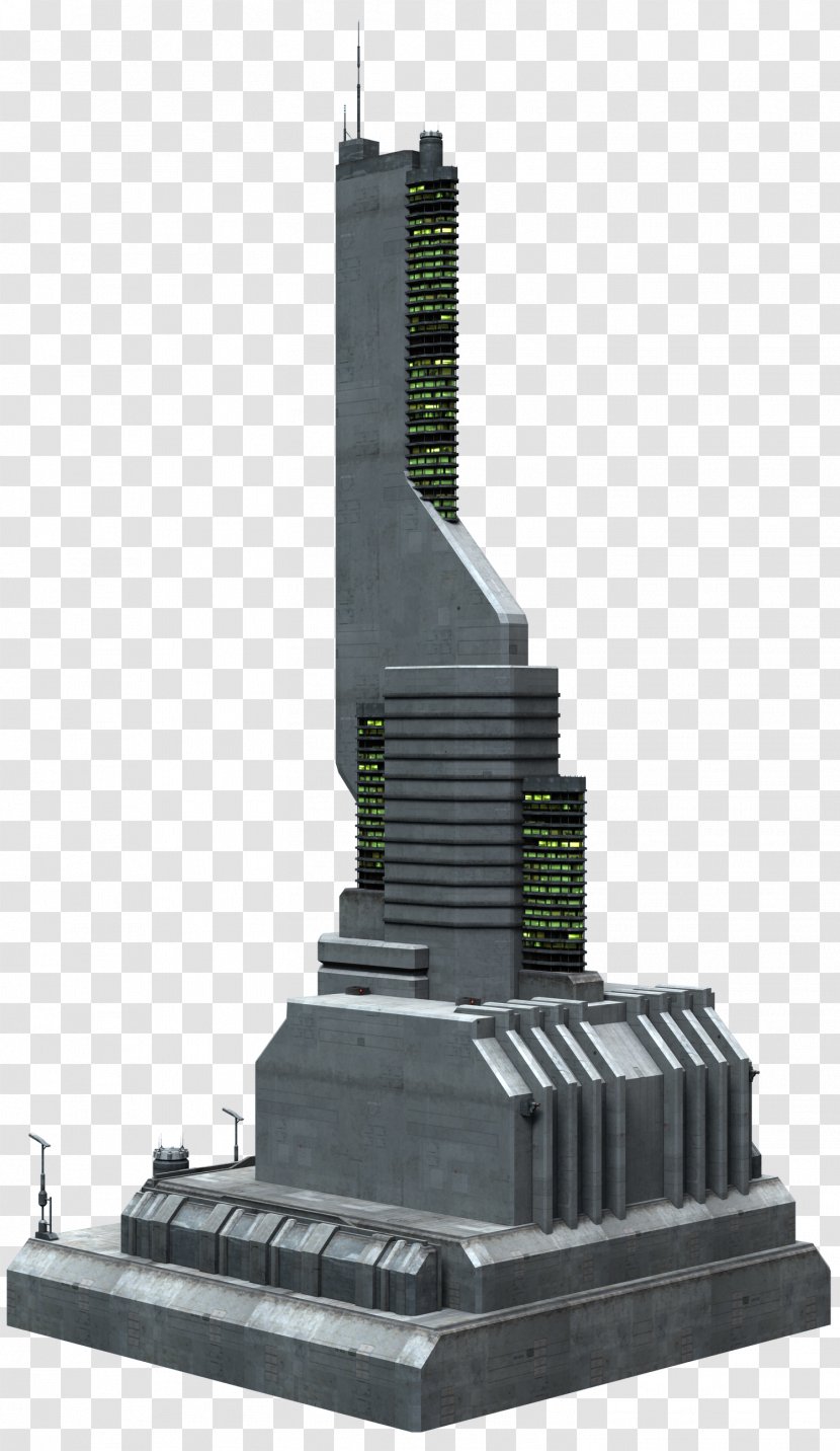 Building Military Science Fiction Transparent PNG