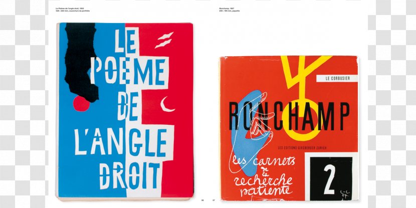 Le Poème De L'angle Droit Graphic Design Congrès Internationaux D'Architecture Moderne - Book - CorBusier Transparent PNG
