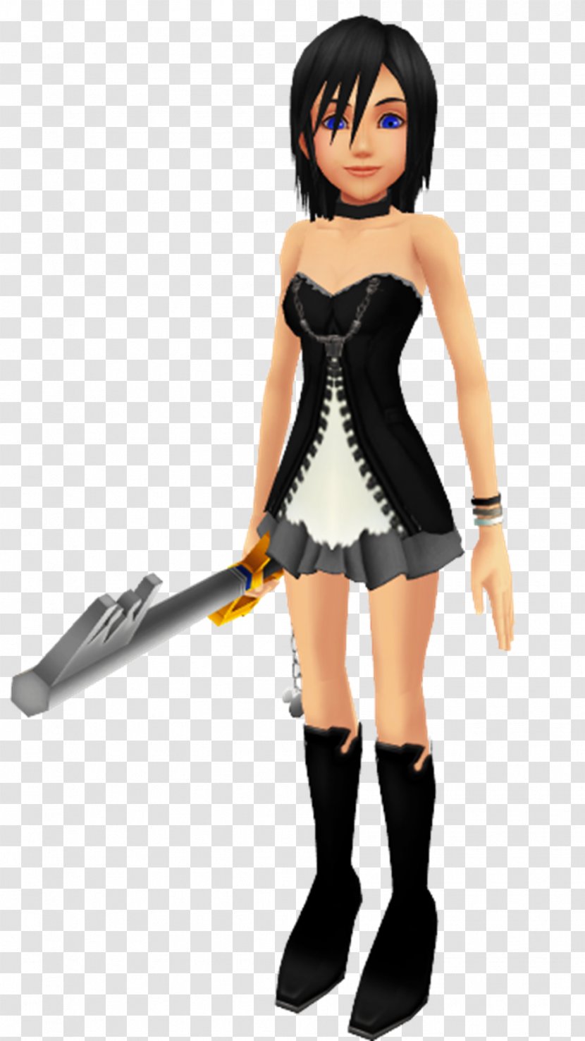 Xion Long Hair Characters Of Kingdom Hearts - Cartoon Transparent PNG