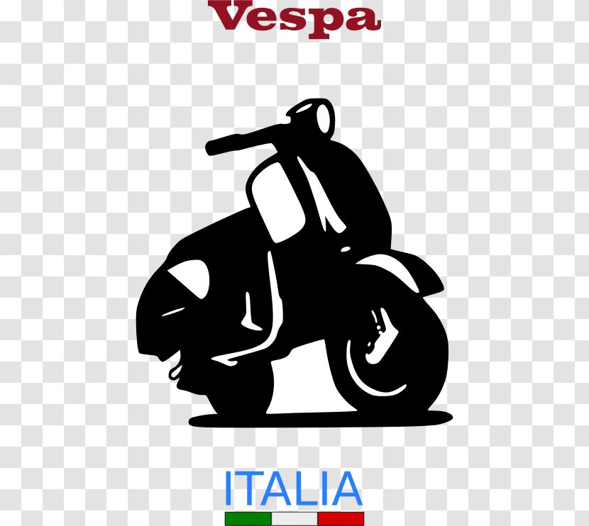 Piaggio Vespa Scooter Clip Art Openclipart - Human Behavior - Ape Transparent PNG