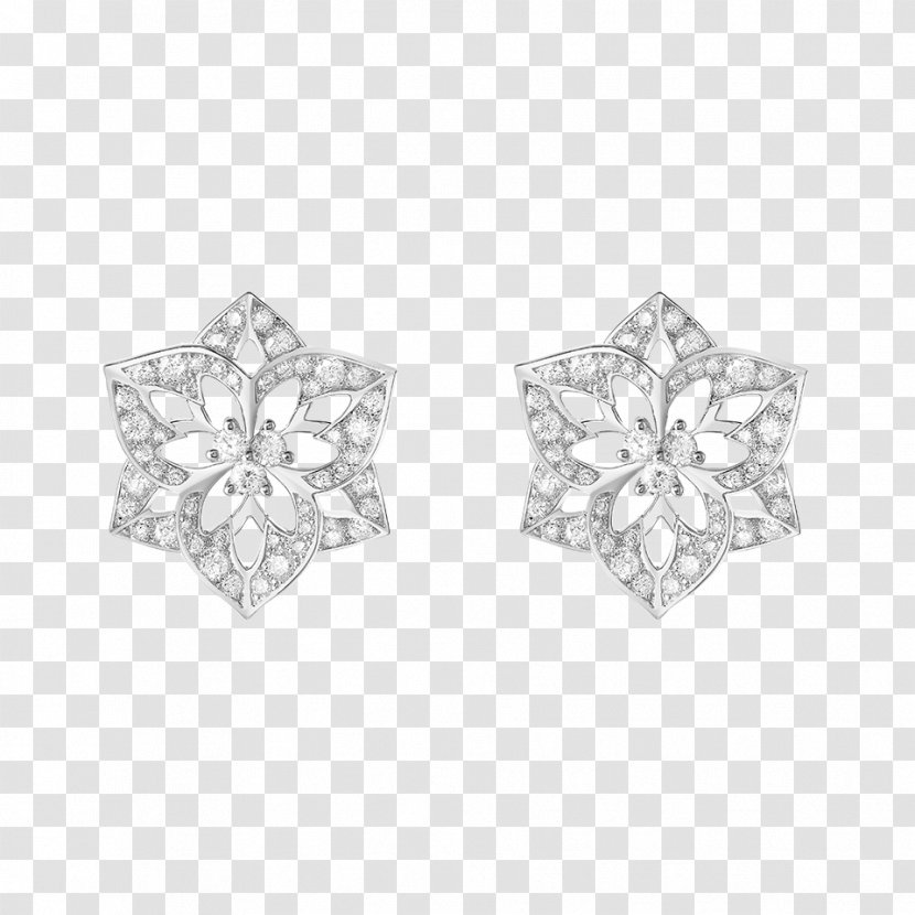 Earring Jewellery Diamond Cut Boucheron - Gold Transparent PNG