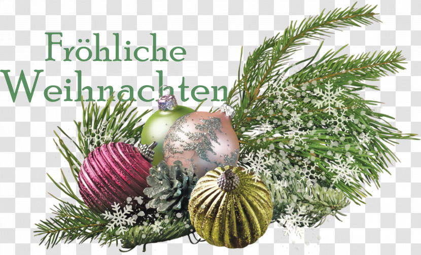 Frohliche Weihnachten Merry Christmas Transparent PNG