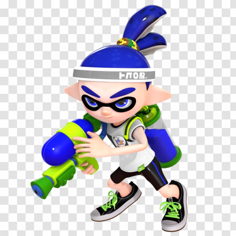 Splatoon 2 Drawing Character - Ink Vector Material Transparent PNG