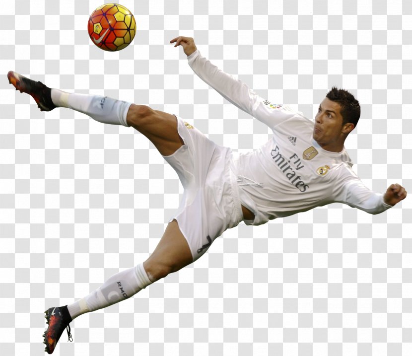 Football Player UEFA Champions League Sport Real Madrid C.F. - Ball - Cristiano Ronaldo Transparent PNG