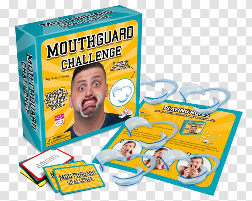 Dental Mouthguards Card Game Party Board - Mouth Speak Out Transparent PNG