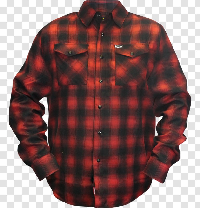 Hoodie Sleeve Flannel Tartan T-shirt - Jacket Transparent PNG