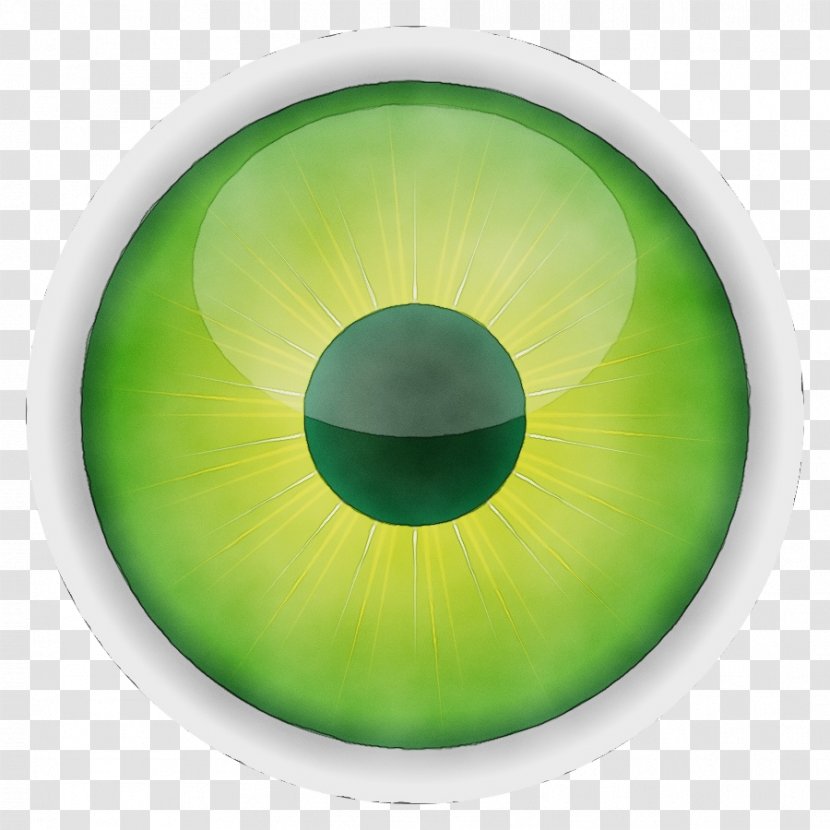Green Eye Iris Circle Transparent PNG